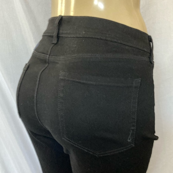 STYLE & CO Women’s Tummy Control Black Denim Boot Cut Plus Size 16 Long NWT - Picture 8 of 8